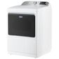 Maytag 7.4 Cu. Ft. Smart Front Load Dryer with Pet Pro Option in White, , large