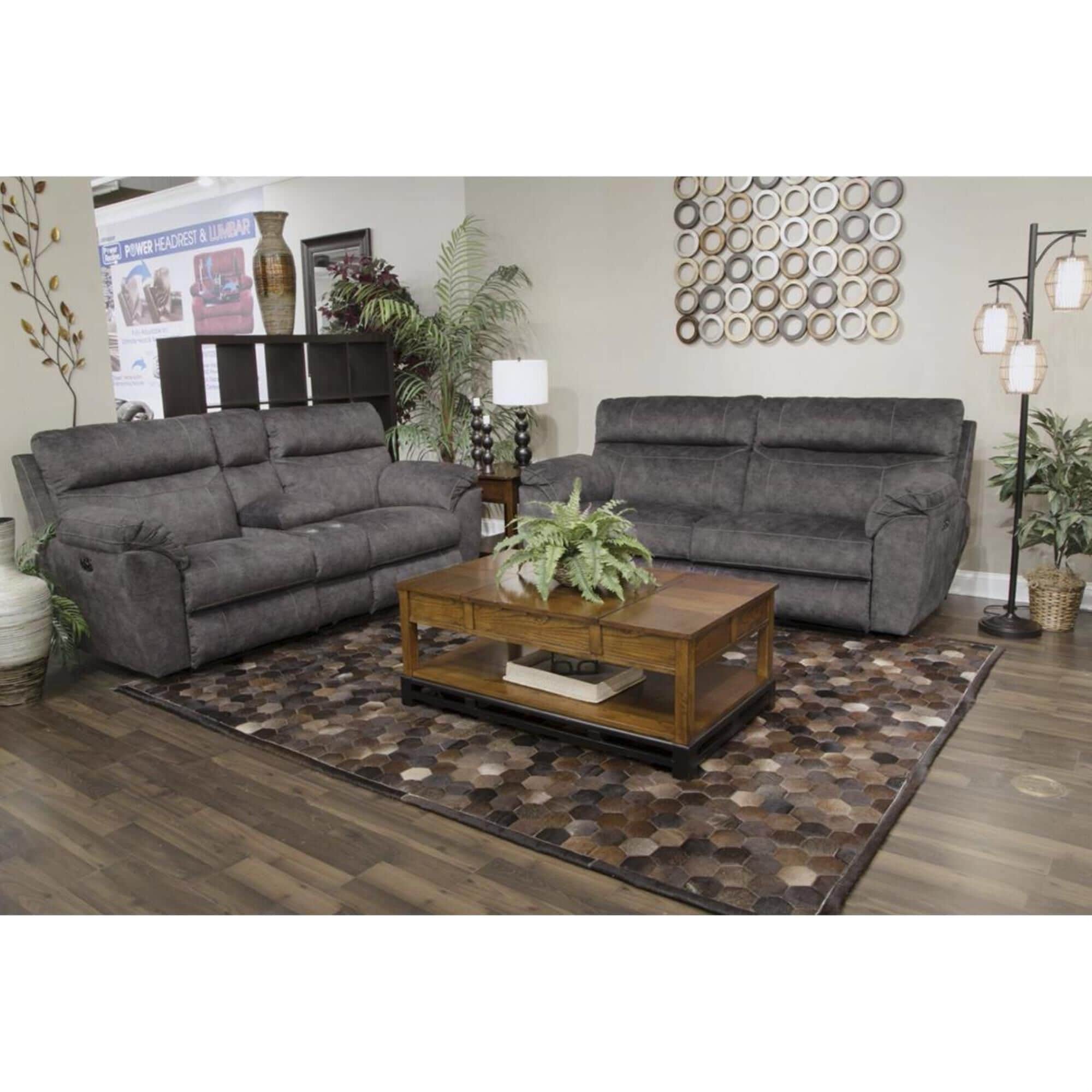 Catnapper sedona power reclining sofa shop with power lumbar