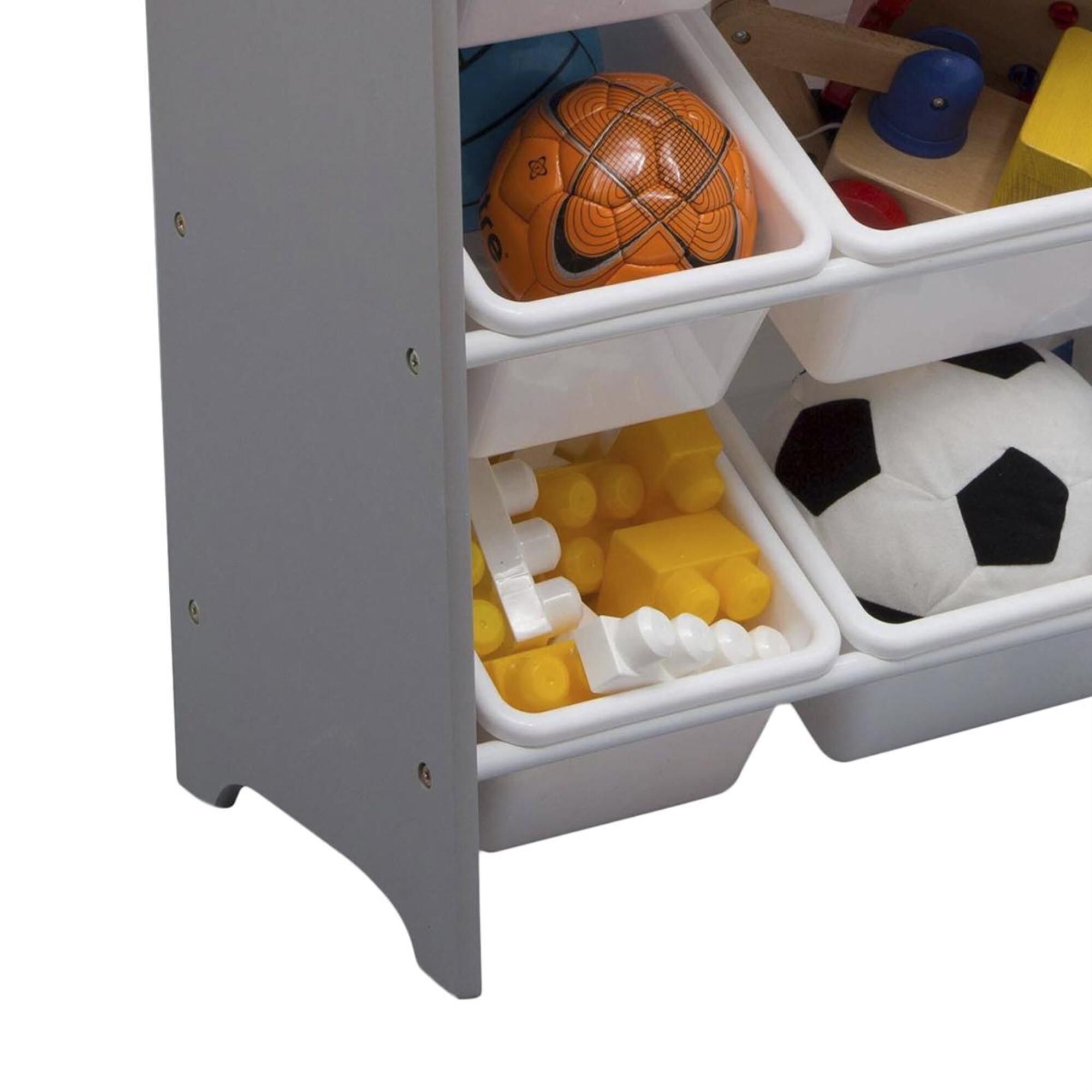 Delta Children Mysize 9 Bin Organizer in Gray