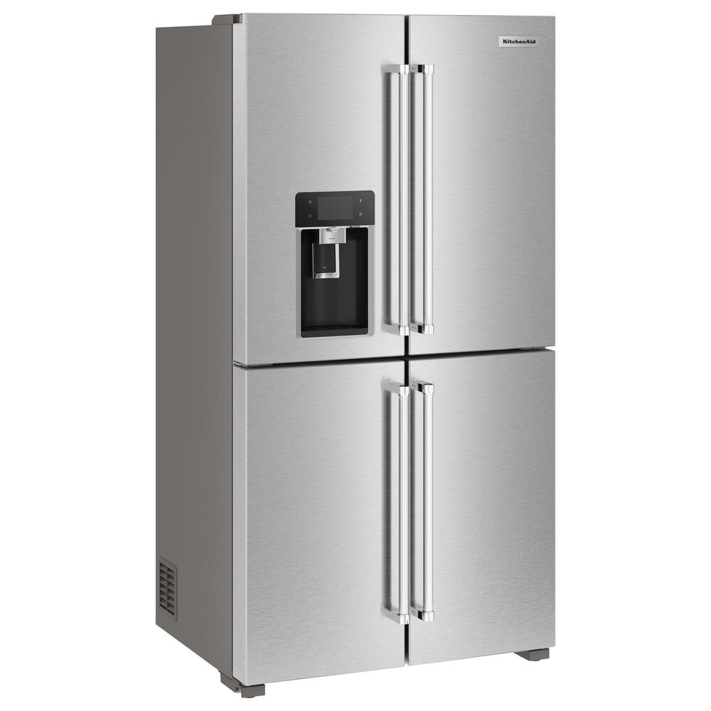 KitchenAid 19.4 cuft Quad w/ Ice&amp;Wtr, , large