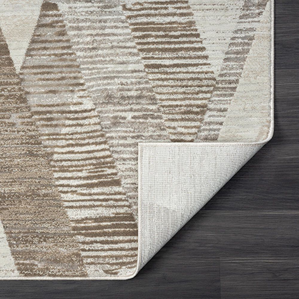 L&amp;R Resources Brisbane Geometric Gray 10' x 13'10" Area Rug, , large