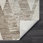 L&R Resources Brisbane Geometric Gray 10" x 13"10" Area Rug, , large