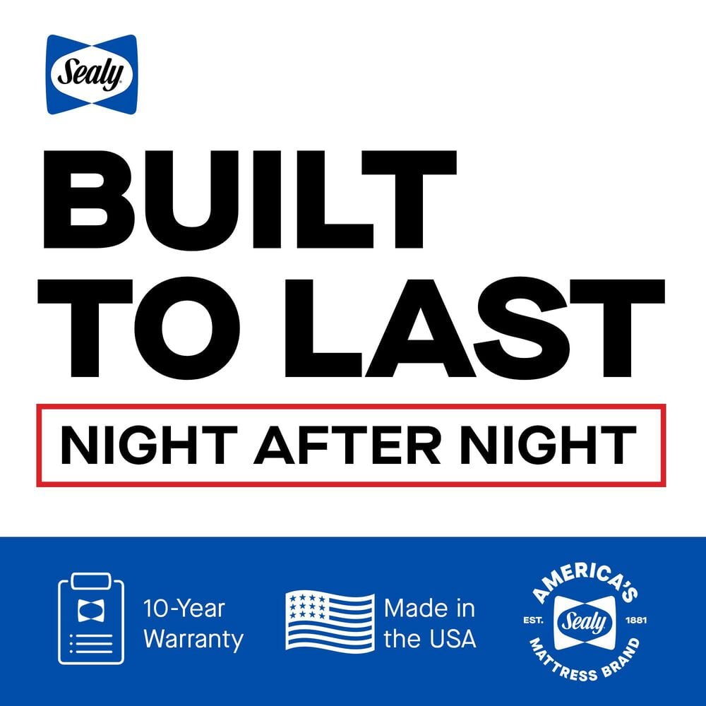Sealy Brenham Medium Pillowtop California King Mattress with Low Profile Box Springs, , large