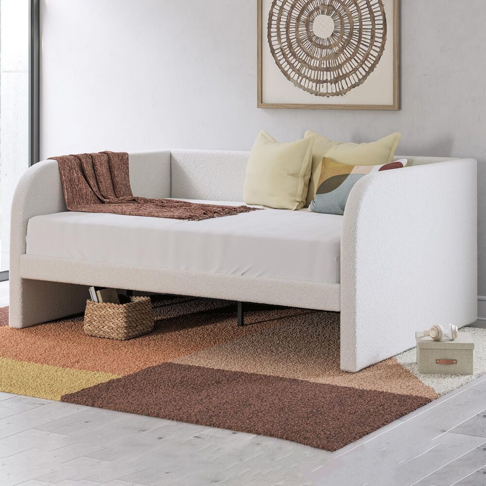Ashley Arloster Full Upholstered Day Bed in White, , large