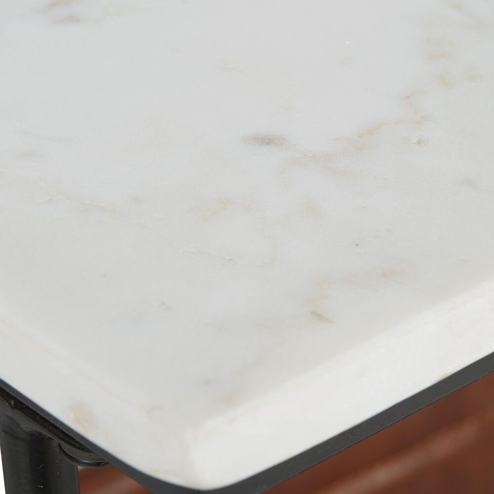 Ashley Etanbury Accent Table in Brown/Black/White, , large