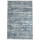 Radici USA Davide Striped 7"10" x 10"6" Blue Area Rug, , large