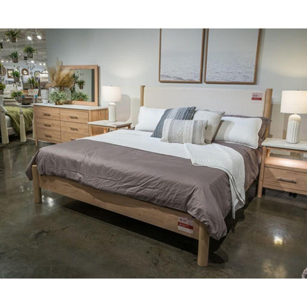 Ashley Cadmori 3-Piece Queen Platform Bedroom Set in Brown and White, , large