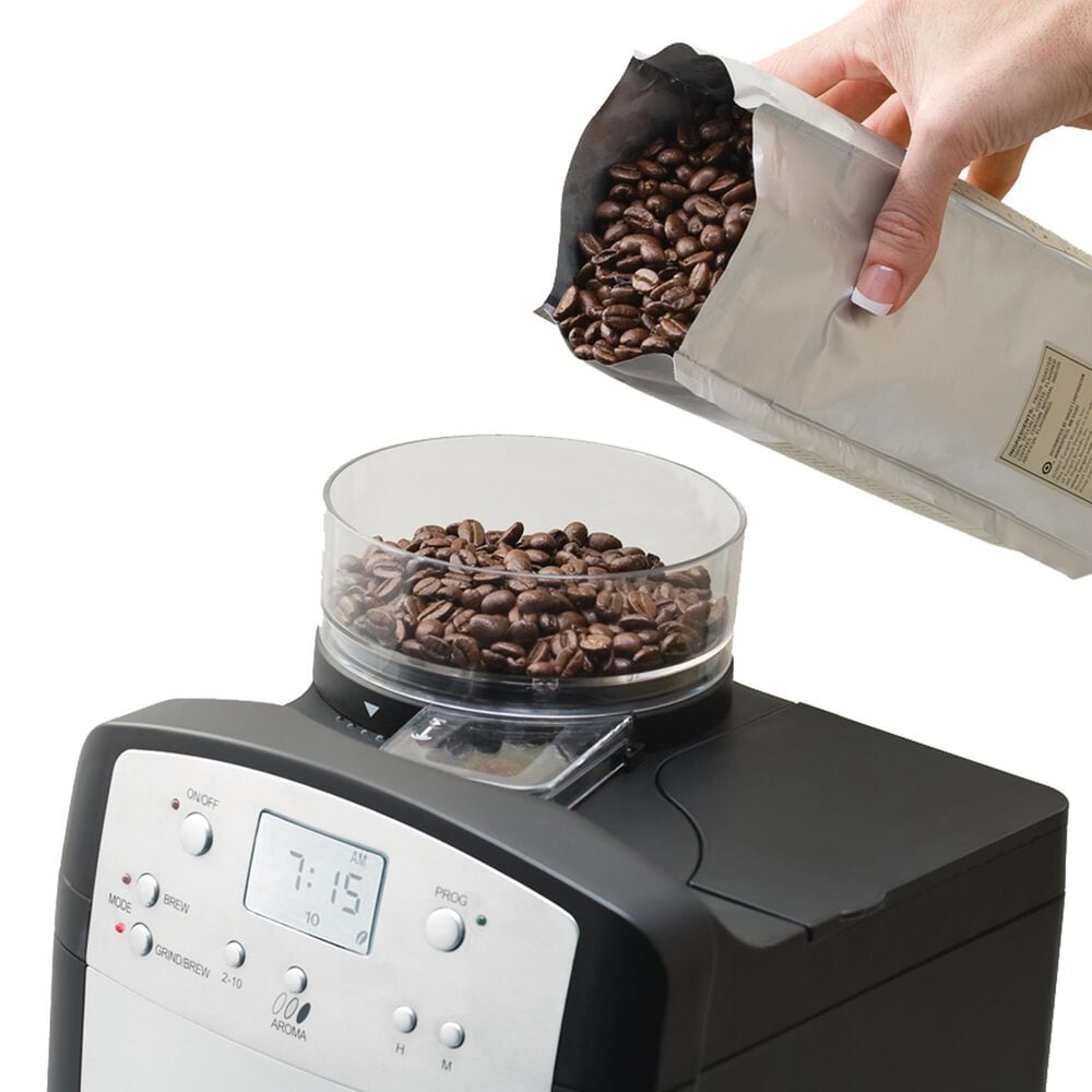 Jura 10-Cup CoffeeTeam TS Coffee Maker with Thermal Carafe in Black and Stainless Steel, , large