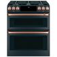Cafe Handle and Knob Kit for Built-In Range in Brushed Copper, , large