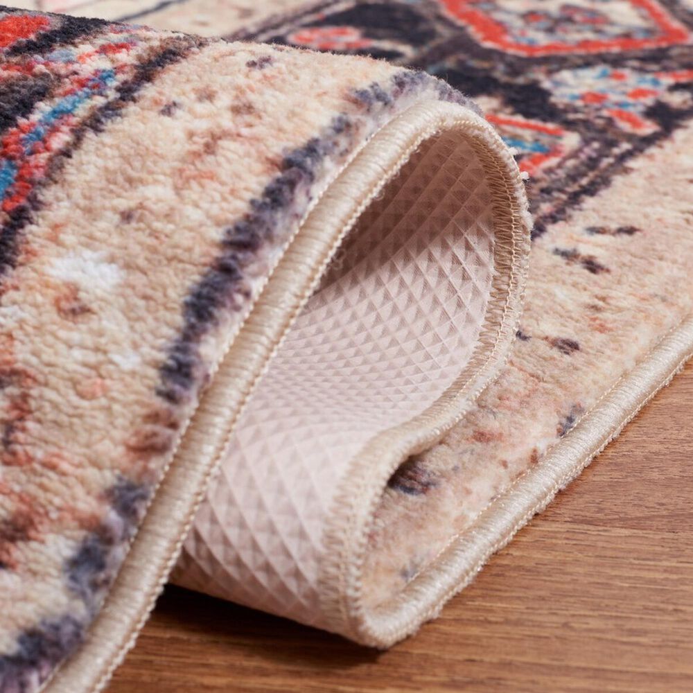 Safavieh Riviera 2&#39;2&quot; x 9&#39; Ivory and Blue Runner, , large