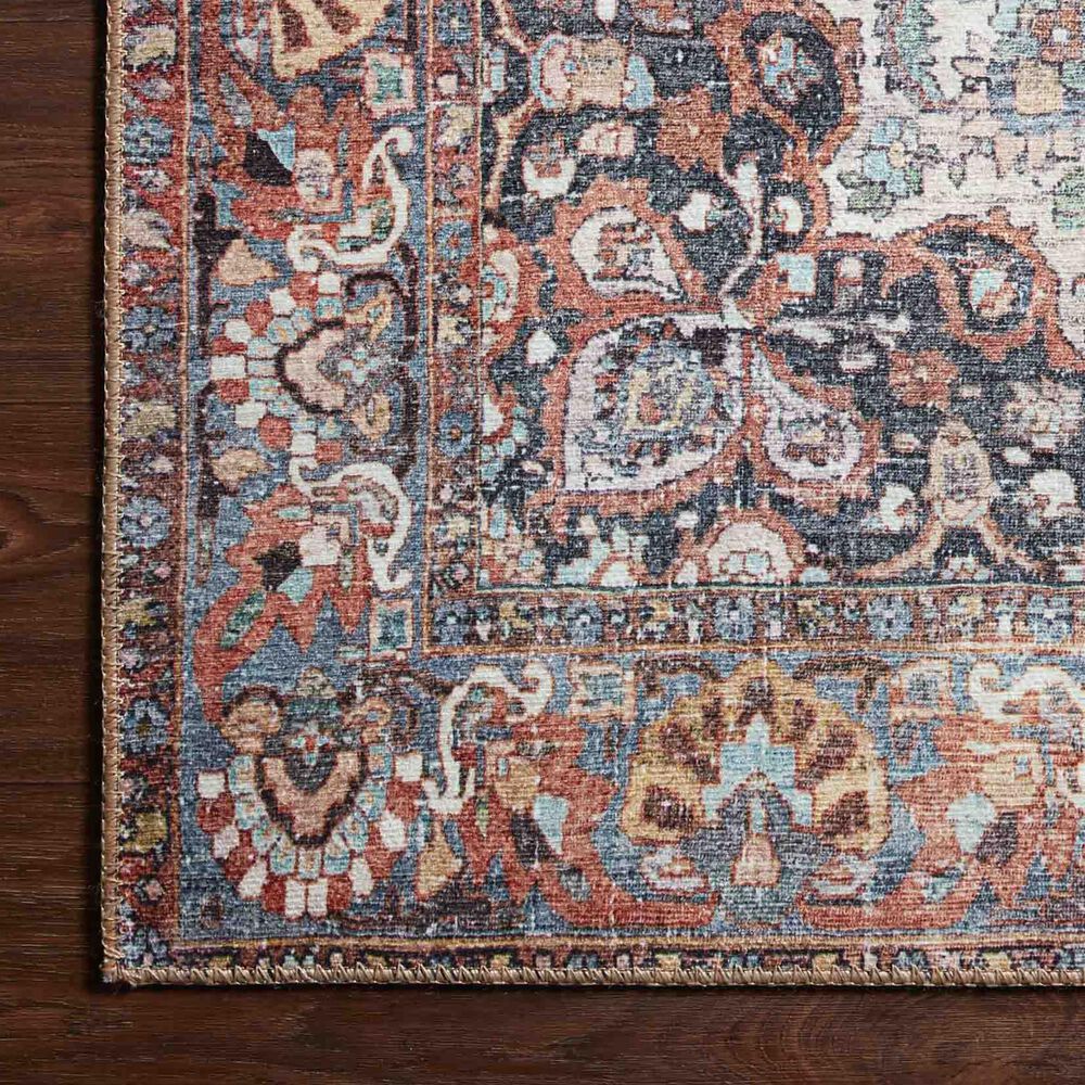 Loloi II Wynter WYN-01 2&#39; x 5&#39; Red/Multi, , large