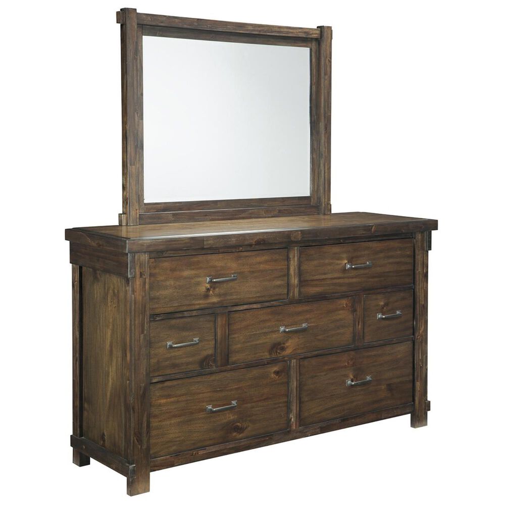 Signature Design by Ashley Lakeleigh 4 Piece Queen Bedroom Set in Brown, , large