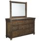 Signature Design by Ashley Lakeleigh 4 Piece Queen Bedroom Set in Brown, , large