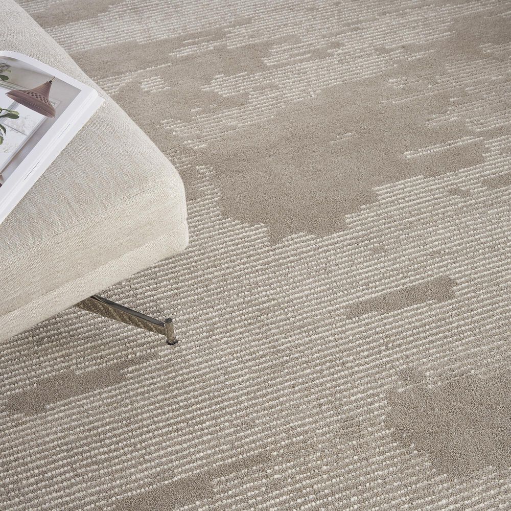 Nourison Ma30 Star 4&#39; x 6&#39; Taupe and Ivory Area Rug, , large