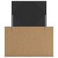 Ashley Charbitt 4-Piece Queen Panel Bedroom Set in Brown and Matte White, , large