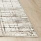 RIZZY Calabria 5"3" x 7"6" Neutral, Gray and Black Area Rug, , large