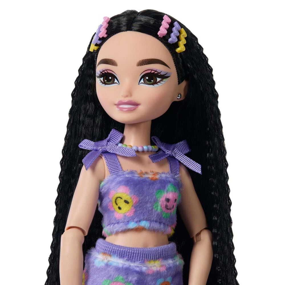 Barbie Renee Skater Doll with Accessories in Purple, White, Pink and Black, , large