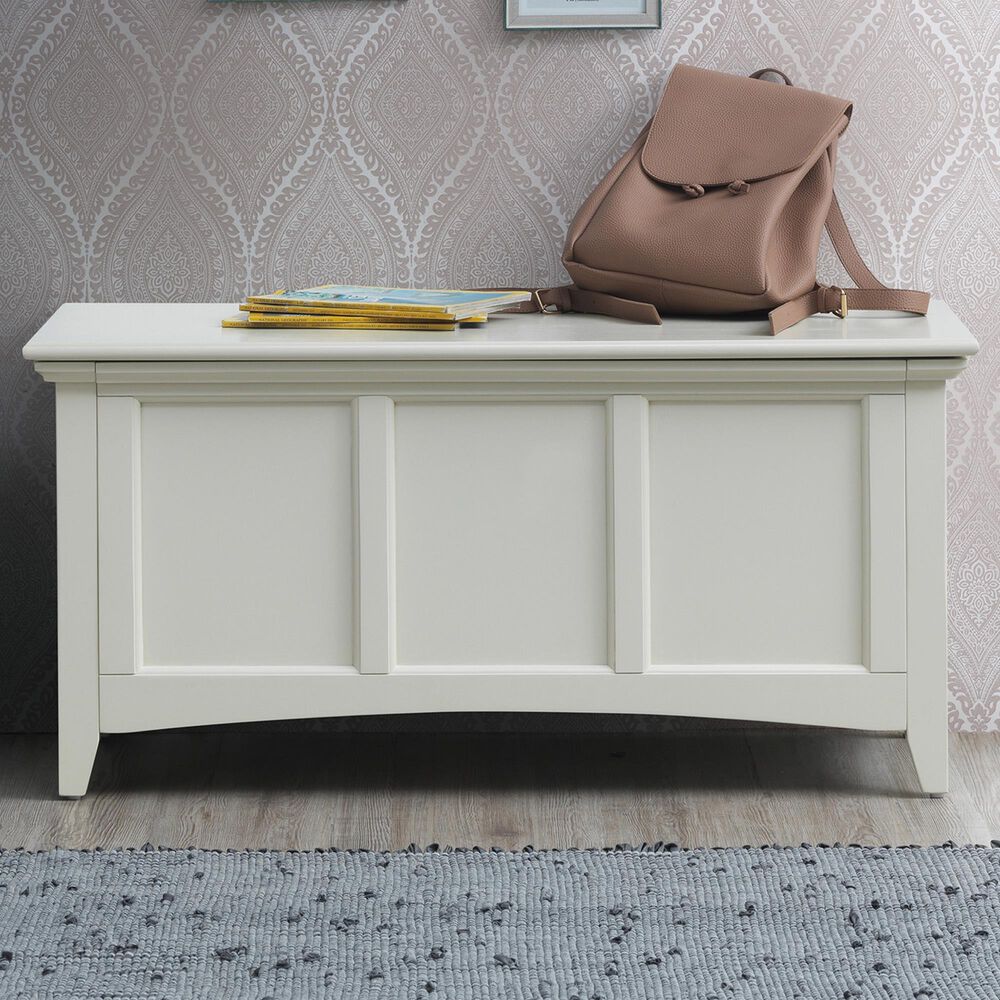 Carolina Chair and Table Aura Storage Chest in Antique Ivory, , large