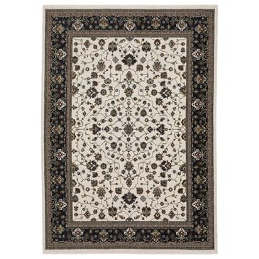 Oriental Weavers Vivian VI02B 5"3" x 7"6" Ivory Area Rug, , large