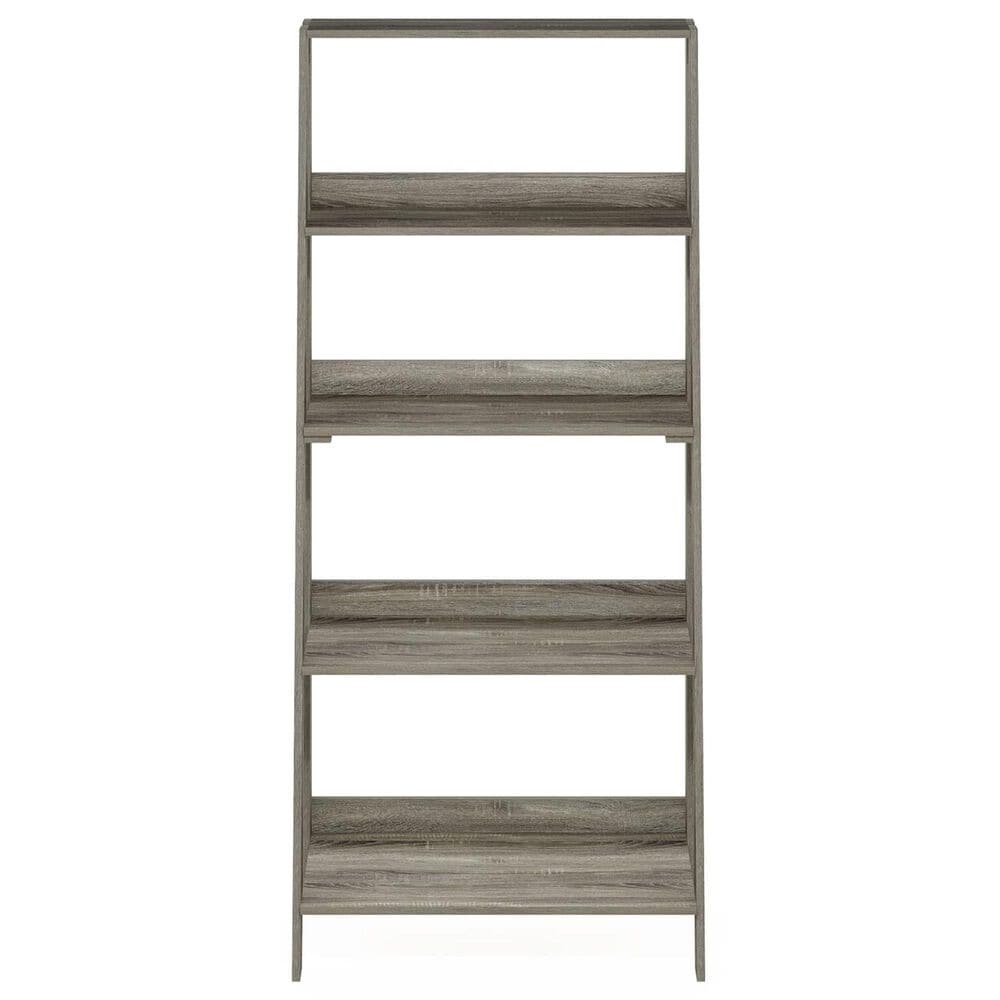 HOMLUX 5-Tier Ladder Display Bookshelf in French Oak, , large