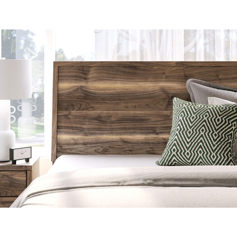 Ashley Chirason King Platform Bed in Warm Natural Brown, , large