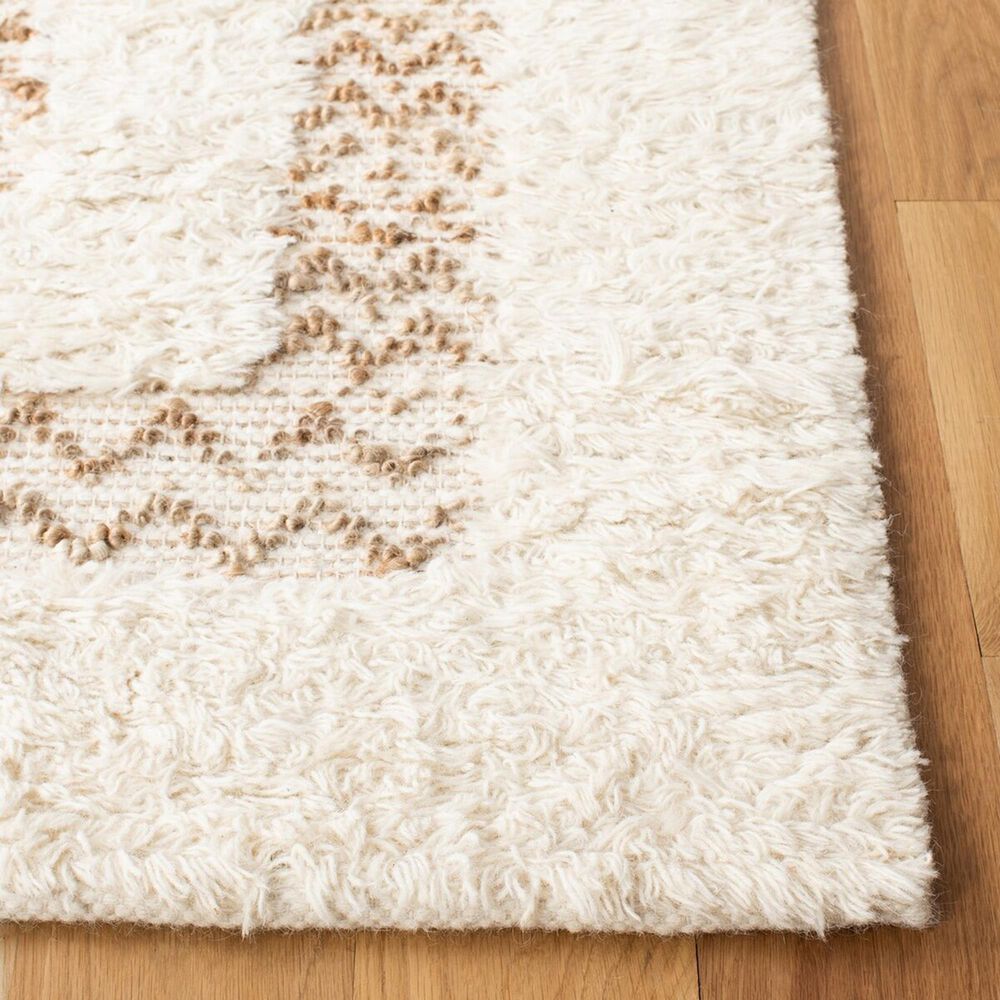 Safavieh Natura 2&#39;3&quot; x 8&#39; Ivory and Natural Runner, , large