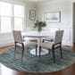 Dalyn Rug Company Solace SL3 8" Round Teal Area Rug, , large