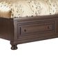 Millenium Porter 3-Piece King Storage Bedroom Set in Burnished Brown, , large