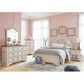 Ashley Realyn 5 Piece Full Bedroom Set in Chipped White, , large