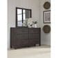 Riva Ridge Mill Creek 4 Piece Full Storage Bed Set in Carob, , large