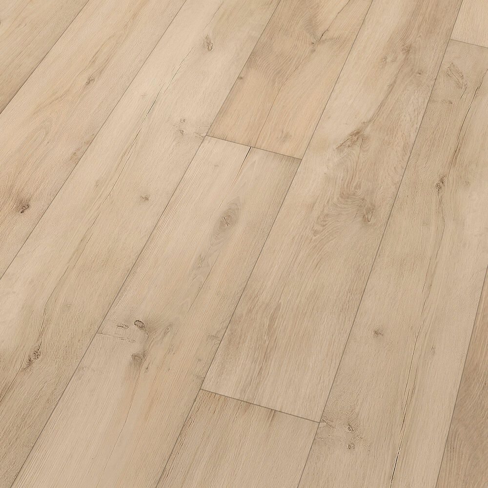 Karastan Chateau Leon Silk Beige Oak 9" x 80" Laminate, , large
