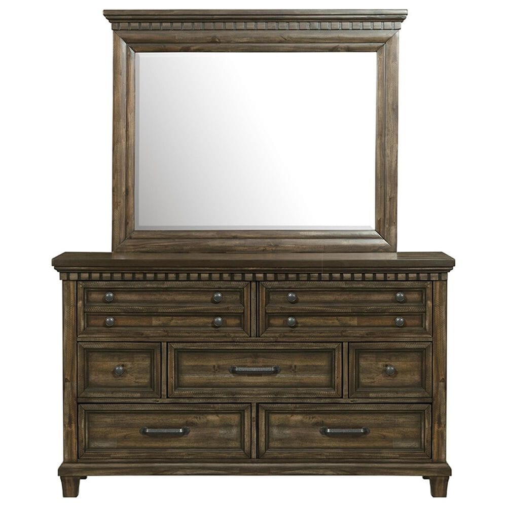 Mayberry Hill McCoy 5-Piece Queen Bedroom Set in Charcoal, , large