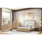 Furniture of America Handforth Queen Panel Bed in Natural, , large