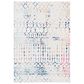Safavieh Tulum TUL270 5"3" x 7"6" Ivory and Blue Area Rug, , large