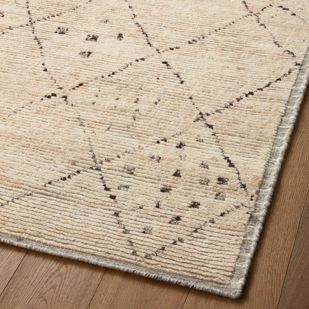 Amber Lewis x Loloi Briyana 2&#39; x 3&#39; Natural and Stone Area Rug, , large