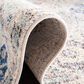 Safavieh Madison MAD611A 5"1" x 7"6" Ivory and Aqua Area Rug, , large