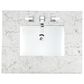 James Martin Vanities Breckenridge 30" Single Bathroom Vanity in Serenity Blue with 3 cm Eternal Jasmine Pearl Quartz Top and Rectangular Sink, , large