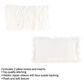 Timberlake 12" x 20" Lumbar Pillow in White (Set of 2), , large