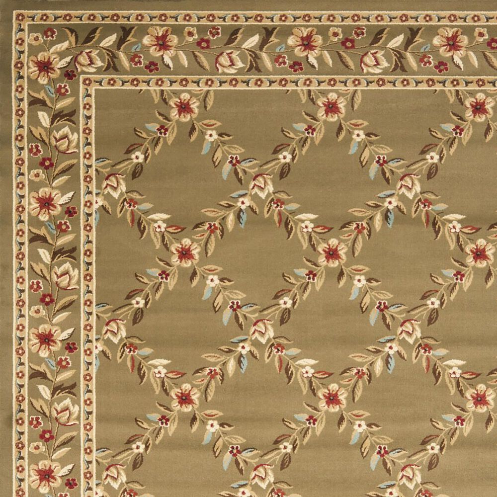 Safavieh Lyndhurst LNH557 4&#39; x 6&#39; Green Area Rug, , large