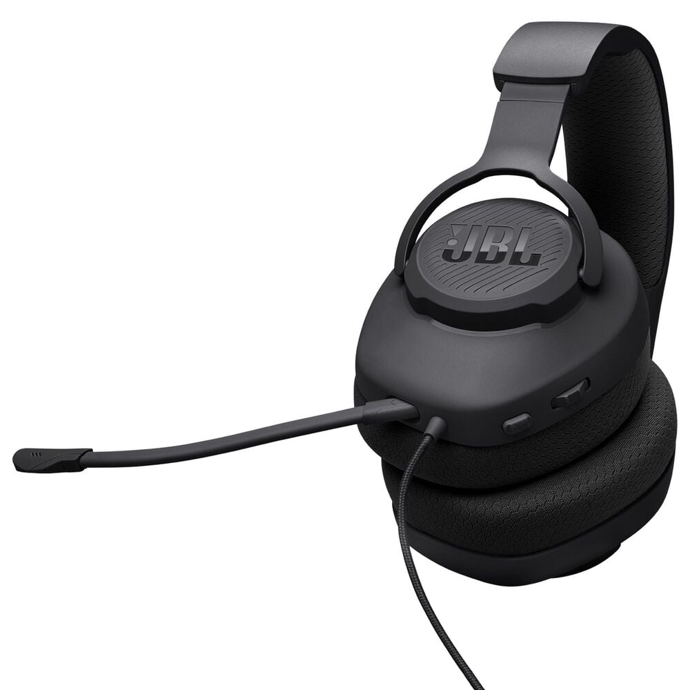 JBL Quantum 100M2 Wired Over-Ear Gaming Headset in Black, , large