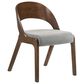 Blue River Cirque and Polly 5-Piece Round Dining Set in Walnut, , large