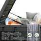 HOMLUX 120-Gallon Outdoor Waterproof Storage Deck Box in Dark Gray, , large