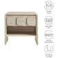 Modway Toscana 1 Drawer and Shelf Nightstand in Travertine, , large