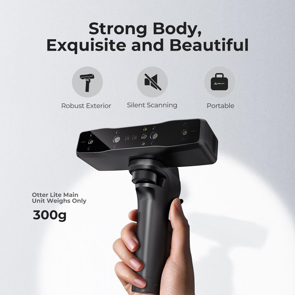 Creality 3D Technology Otter Lite Wireless 3D Scanner in Black, , large