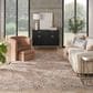 Nourison Desire Camel and Silver 9" x 12" Area Rug, , large