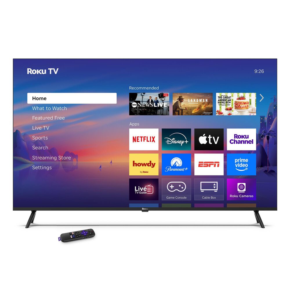 Roku 50" Class Select Series 4K LED in Black - Smart TV, , large