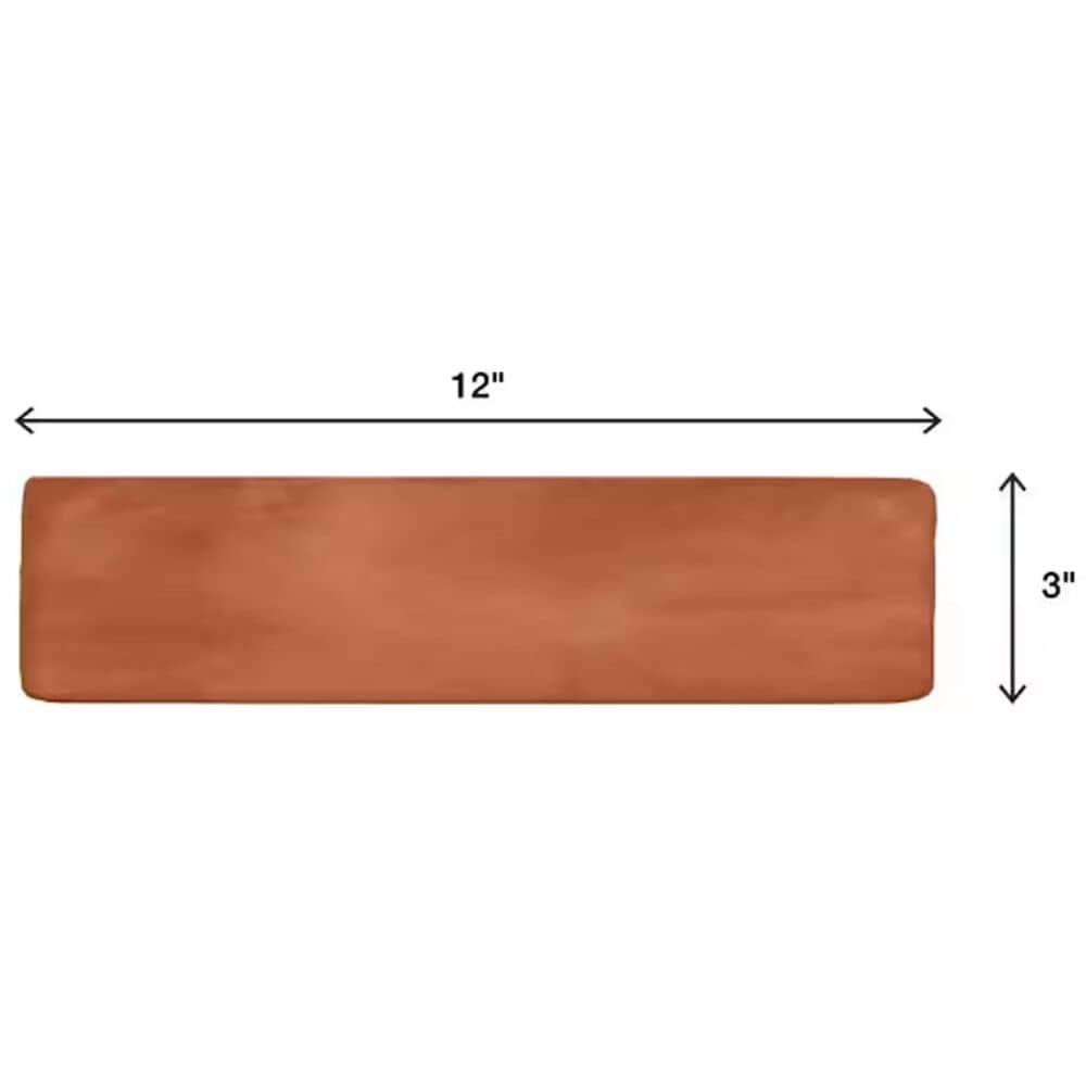 Dal-Tile Artcrafted Cotto 3&quot; x 12&quot; Glazed Ceramic Wall Tile, , large
