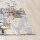 RIZZY Bolero BOL727 Blue and Multicolor 3" x 10" Runner, , large