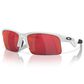 Oakley Sunglasses Capacitor Sunglasses with Prizm Field Lenses in Polished White, , large