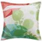 J. Queen New York Tiki 18" Square Throw Pillow in Fuchsia, , large